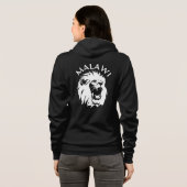 Malawi Lion Hoodie (Schwarz voll)
