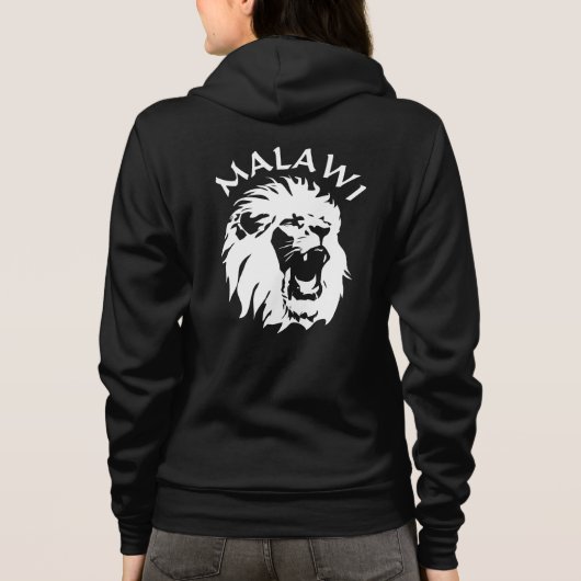 Malawi Lion Hoodie (Rückseite)