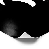 Malawi Lion Poster (Ecke)