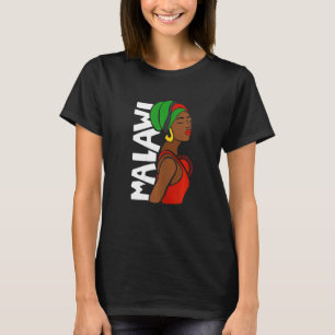 Malawi Malawi Flag Afrikanisches Erbe Ethni T-Shirt