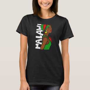 Malawi Malawi Flag Afrikanisches Erbe Ethni T-Shirt