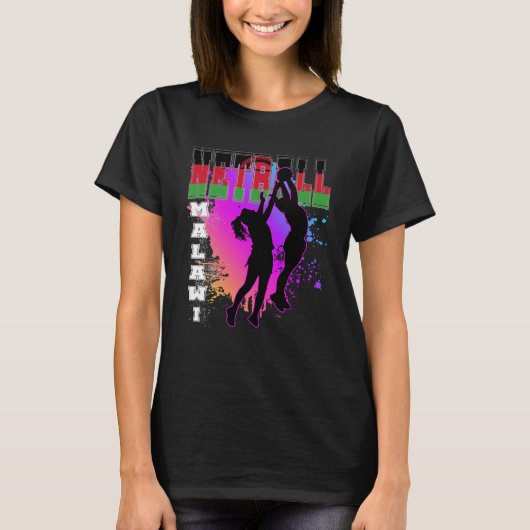 Malawi Netball T-Shirt (Vorderseite)