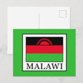 Malawi Postkarte (Vorne/Hinten)