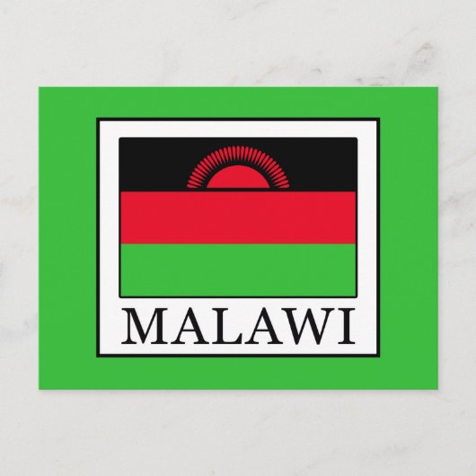Malawi Postkarte (Vorderseite)