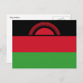 Malawi Postkarte (Vorne/Hinten)