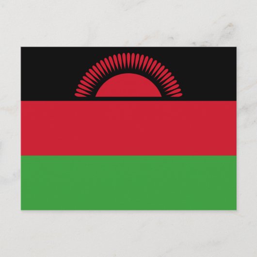 Malawi Postkarte (Vorderseite)