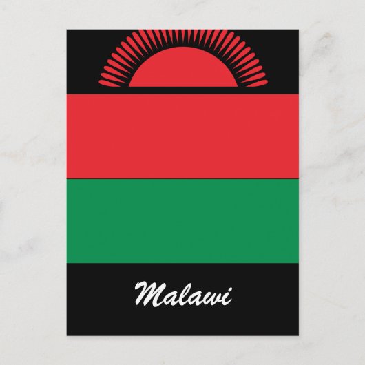 Malawi Postkarte (Vorderseite)