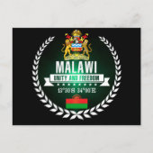 Malawi Postkarte (Vorderseite)