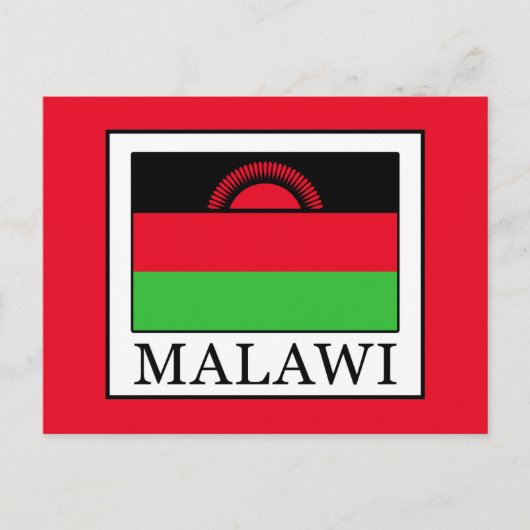 Malawi Postkarte (Vorderseite)