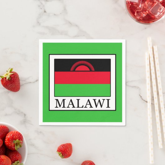Malawi Serviette (Beispiel)