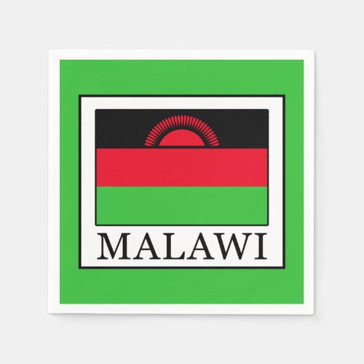 Malawi Serviette (Vorderseite)