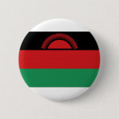 Malawi-Staatsflagge Button (Vorderseite)