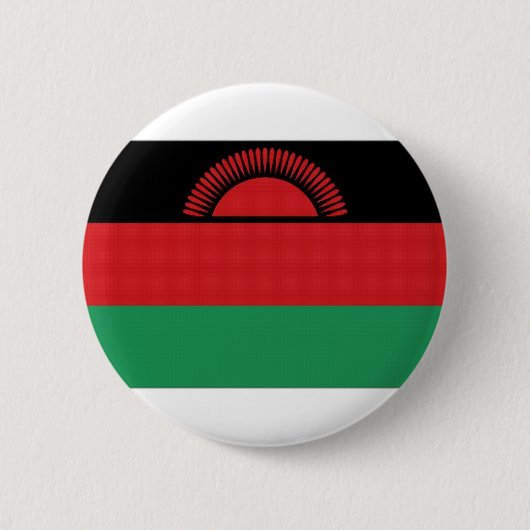 Malawi-Staatsflagge Button (Vorderseite)