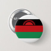 Malawi-Staatsflagge Button (Vorne & Hinten)