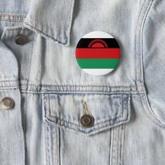 Malawi-Staatsflagge Button (Beispiel)