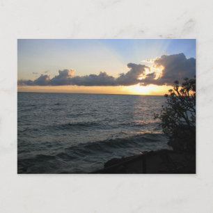 Malawi Sunrise Postkarte