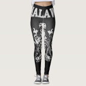 Malawi-Wappen Leggings (Vorderseite)