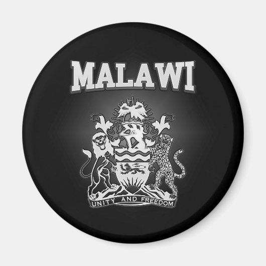 Malawi-Wappen Magnet (Vorne)