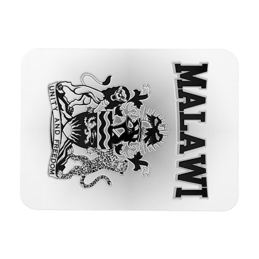 Malawi-Wappen Magnet (Horizontal)