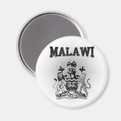Malawi-Wappen Magnet (Vorderseite/Rückseite)