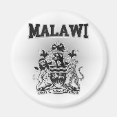 Malawi-Wappen Magnet (Vorne)