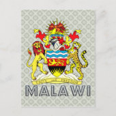 Malawi-Wappen Postkarte (Vorderseite)