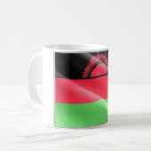 Malawi - Waving Flag - Kaffeetasse (Vorderseite Links)
