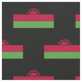 Malawische Flagge Stoff (Nahaufnahme)
