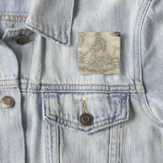 Malay Archipel oder Ostindien Button (Beispiel)
