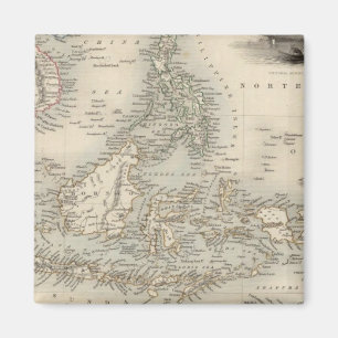 Malay Archipel oder Ostindien Magnet
