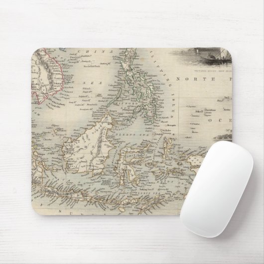 Malay Archipel oder Ostindien Mousepad (Mit Mouse)