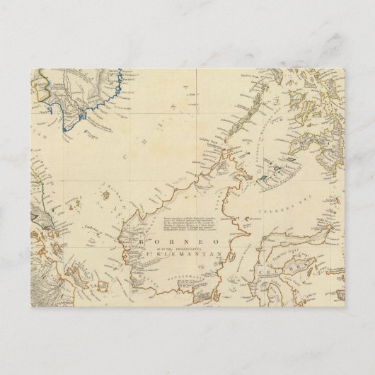 Malay Archipelago Postkarte (Vorderseite)