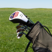 Malay Flag & Mit Monogramm Golf Clubs Abdeckung Headcover (In SItu)