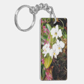 Malayan Moth Orchid und ein amerikanischer Climber Schlüsselanhänger (Vorderseite links)