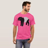 Malayan Tapir Graphic Whimsical Outdoor Camping Co T-Shirt (Vorne ganz)