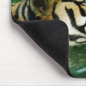 Malayan Tiger Swimming Headshot Mousepad (Ecke)