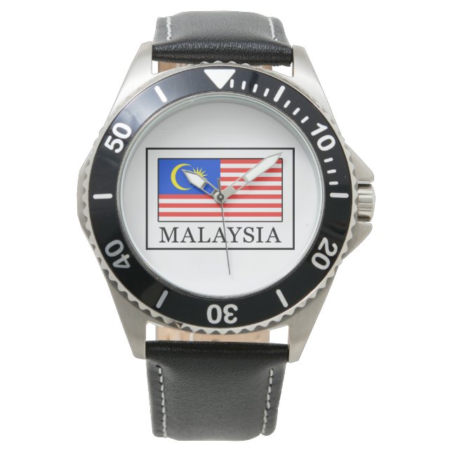 Malaysia Armbanduhr (Vorderseite)