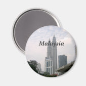 Malaysia City Magnet (Vorderseite/Rückseite)