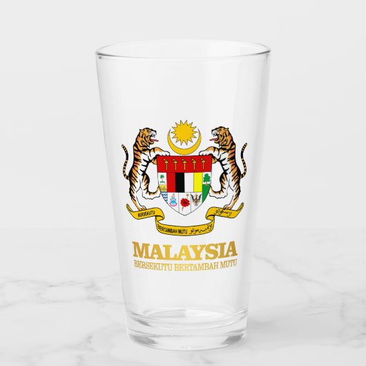 Malaysia COA Glas (Vorderseite)
