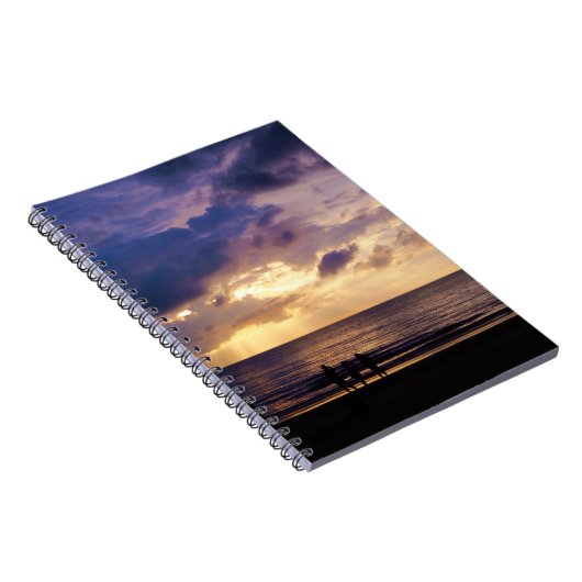 Malaysia Coast Sunset Notizblock (Rechte Seite)