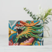 Malaysia Dragon Card (Stehend Vorderseite)