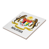 MALAYSIA - Emblem/Flagge/Symbol/Wappen Fliese (Seite)