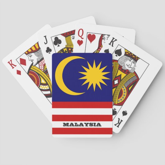 Malaysia Flag Games, Malaysia Spielkarten (Rückseite)