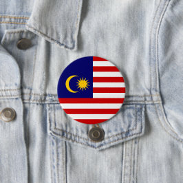 Malaysia-Flagge Button