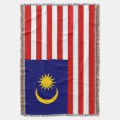 Malaysia-Flagge Decke (Vorderseite Vertikal)