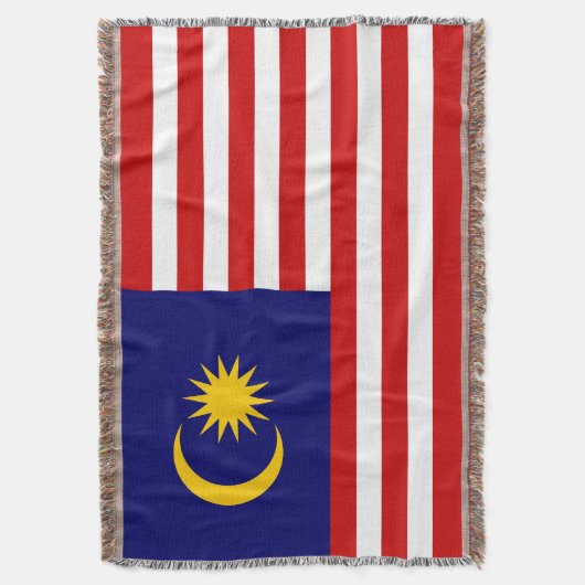 Malaysia-Flagge Decke (Vorderseite Vertikal)