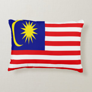 Malaysia-Flagge Dekokissen