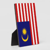 Malaysia-Flagge Fotoplatte (Seite)