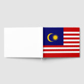 Malaysia-Flagge Gästebuch (Voll)