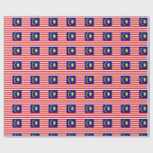 Malaysia-Flagge Geschenkpapier (Flach)